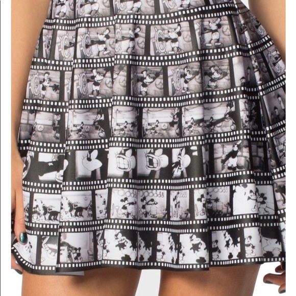 Blackmilk Dresses & Skirts - Blackmilk - Disney.   Mickey zoetrope skater skirt